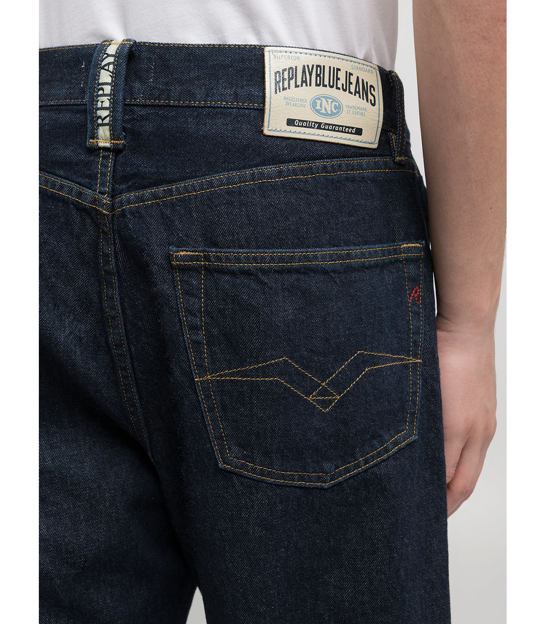 9Z1 ECO PLUS コンフォートストレートフィットデニム 詳細画像 ダークブルー 4